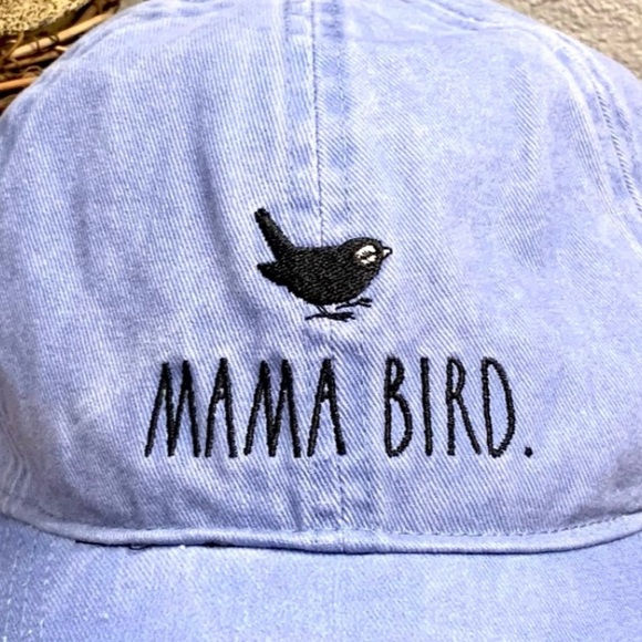 Rae Dunn Mama Bird Womens Baseball Cap 